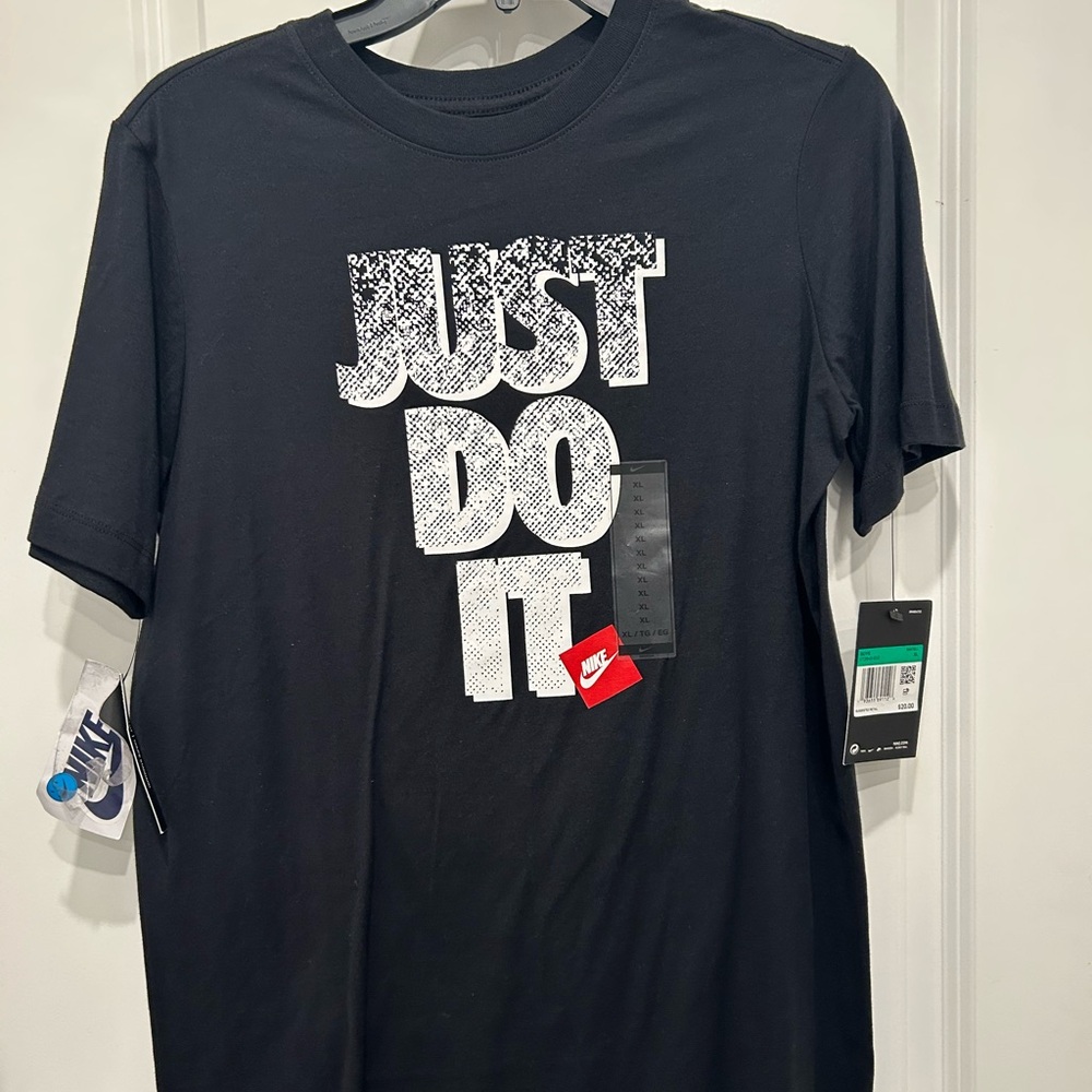 Nike Black Short Sleeve Tee Just Do It